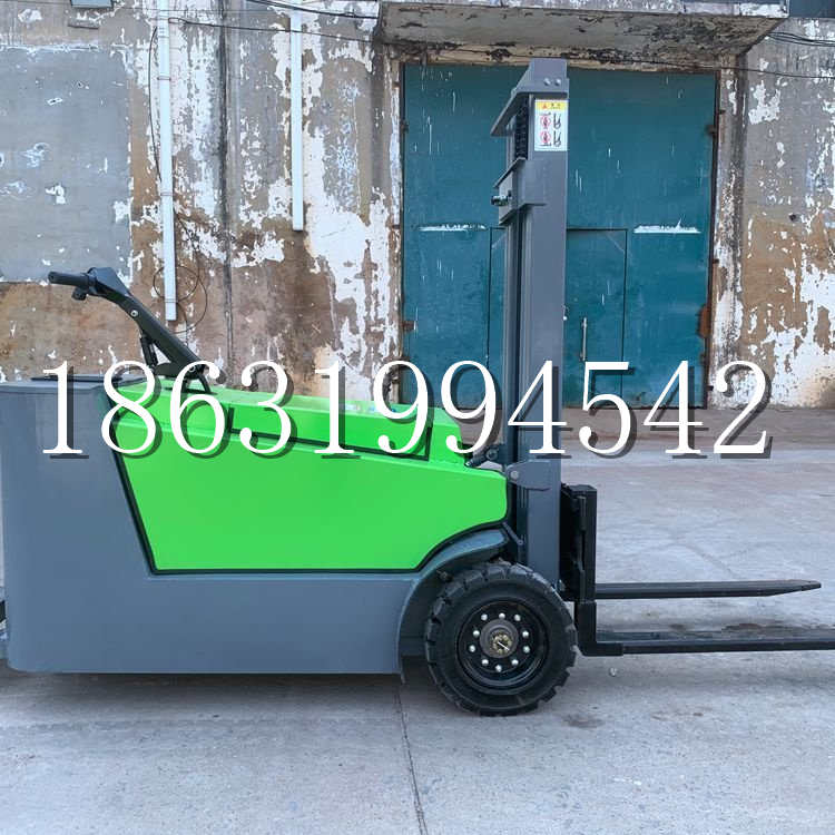 鹤山区小型电动叉车1吨2吨步行站驾式电瓶堆高充电装卸车液压升降车铲车